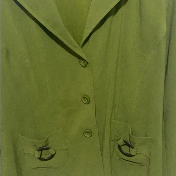 Green Notations blazer in size XL - Picture 4 of 5